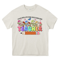 Cream teacher wildflowers kopyası Heavy Core Tee - JahusDesignShop