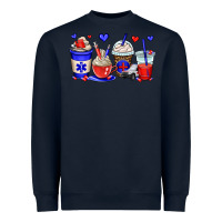 Navy emt emergency medical technician coffee cups Heavyweight Sweatshirt - OliviaCreatesArt