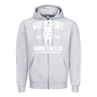 Heather Grey The woodsboro horror film Zipper Hoodie - tuanDangUi