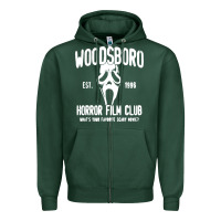 Sports Green The woodsboro horror film Zipper Hoodie - tuanDangUi