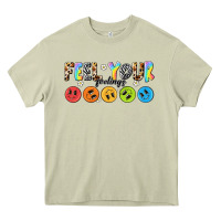 Mossy feel your feelings Heavy Core Tee - NancyCooperArtShop