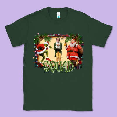 Christmas Friends Squad Classic Tee Designed By Bettercallsaul