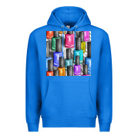 True Royal colorful nail polish seamless pattern bbs Premium Hoodie - BundleAndBundleShop