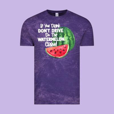 Watermelon Crawl Vintage Tee Designed By Bettercallsaul