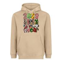 Mushroom 2023 Happy New Year Heavyweight Hoodie - CowhideDigitalArt