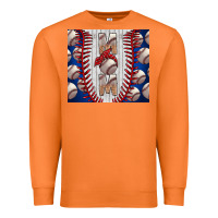 Carrot Baseball Mom Premium Sweatshirt - CowhideDigitalArt