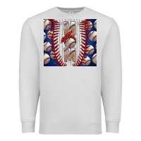 Dove Grey Baseball Mom Premium Sweatshirt - CowhideDigitalArt