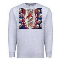 Heather Grey Baseball Mom Premium Sweatshirt - CowhideDigitalArt
