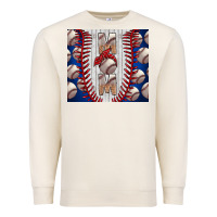 Sandshell Baseball Mom Premium Sweatshirt - CowhideDigitalArt
