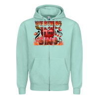 Seafoam Valentine's Day Wild Thing You Make My Heart Sing Zipper Hoodie - FaDigitalArtStudio