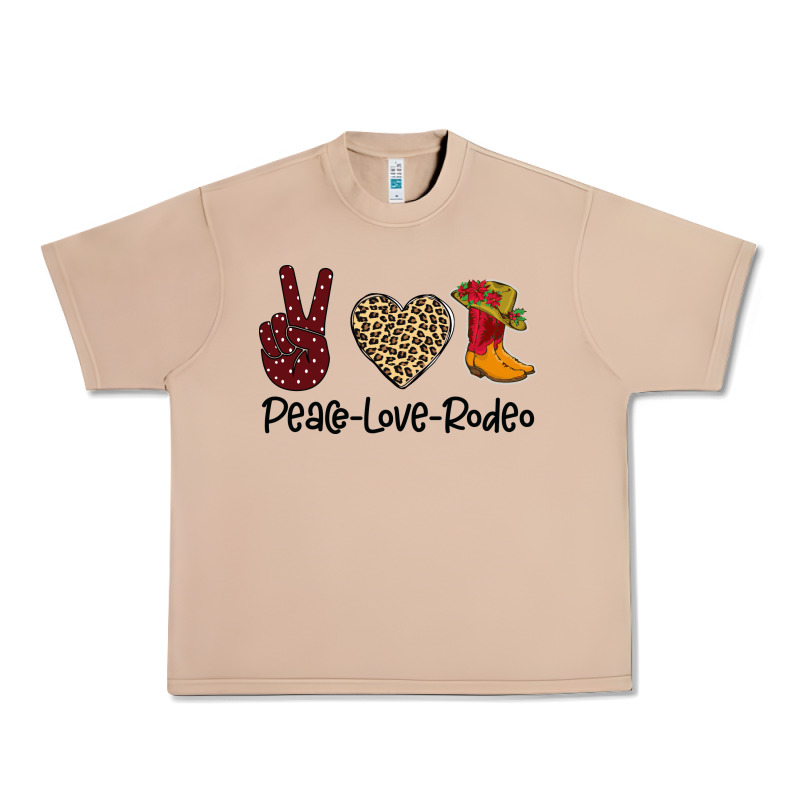 Peace Love Rodeo Urban Heavy Tee by Bettercallsaul | Teevron