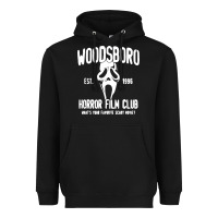 Black The woodsboro horror film Heavyweight Hoodie - tuanDangUi