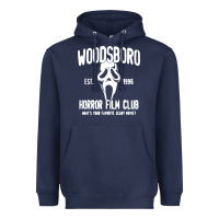 Navy The woodsboro horror film Heavyweight Hoodie - tuanDangUi