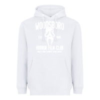 White The woodsboro horror film Heavyweight Hoodie - tuanDangUi