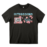 Asphalt ultrasound tech Heavy Core Tee - MaliasSmallBusiness