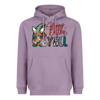 Lavender happy easter y all Heavyweight Hoodie - CowhideDigitalArt