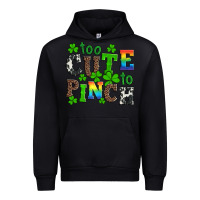 Black st patricks too cute to pinch Urban Hoodie - Artiststas