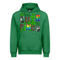 Emerald st patricks too cute to pinch Urban Hoodie - Artiststas