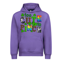Tulip st patricks too cute to pinch Urban Hoodie - Artiststas