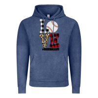Vintage Denim Love, Baseball Vintage Hoodie - Bettercallsaul
