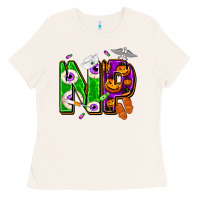 Halloween Np Nurse Practitioner Ladies Tee | Teevron
