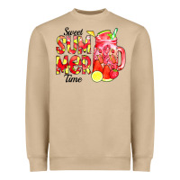 Mushroom sweet summer time waterolor Heavyweight Sweatshirt - CowCowDesign