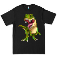 Black T-rex Premium Tee - MaliasSmallBusiness