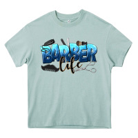 Arona barber life Heavy Core Tee - NancyCooperArtShop