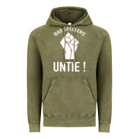 Vintage Olive Bad Spellers Vintage Hoodie - Bettercallsaul