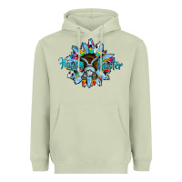Matcha happy easter sunflower Heavyweight Hoodie - CowhideDigitalArt
