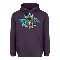 Plum happy easter sunflower Heavyweight Hoodie - CowhideDigitalArt