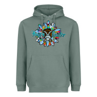 Sage happy easter sunflower Heavyweight Hoodie - CowhideDigitalArt