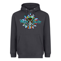 Smoke happy easter sunflower Heavyweight Hoodie - CowhideDigitalArt