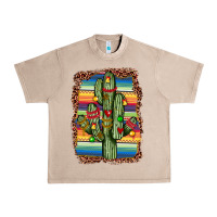 French Oak Christmas cactus Urban Heavy Tee - JahusDesignShop