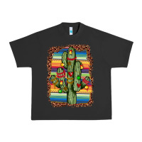 Pigment Black Christmas cactus Urban Heavy Tee - JahusDesignShop