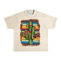 Sandshell Christmas cactus Urban Heavy Tee - JahusDesignShop