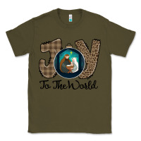 Army Green Joy to the World Classic Tee - Bettercallsaul