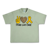 Oil Green Peace Love Cure Urban Heavy Tee - Bettercallsaul