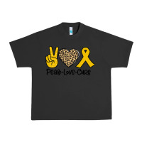 Pigment Black Peace Love Cure Urban Heavy Tee - Bettercallsaul