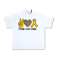 White Peace Love Cure Urban Heavy Tee - Bettercallsaul