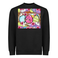 Black Easter eggs Nurse Heavyweight Sweatshirt - OliviaCreatesArt