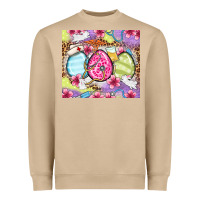 Mushroom Easter eggs Nurse Heavyweight Sweatshirt - OliviaCreatesArt