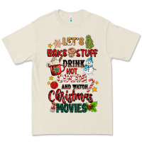 Bone let's bake stuff drink hot cocoa and watch christm Premium Tee - MaliasSmallBusiness