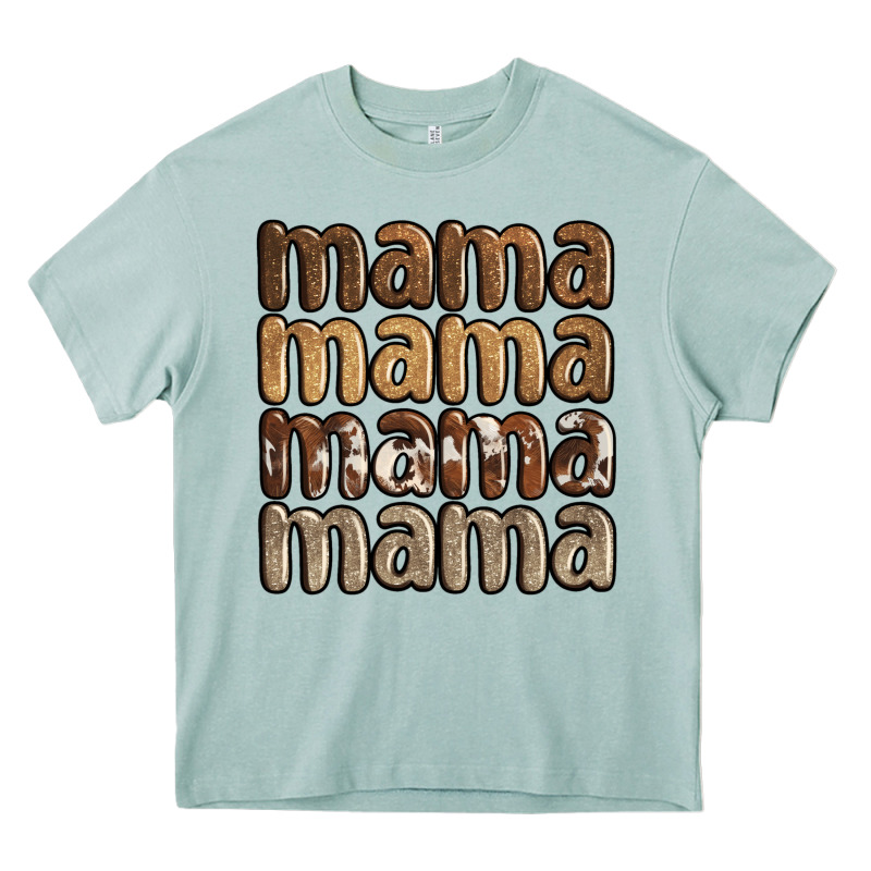 Faux Sequins Mama Heavy Core Tee by JahusDesignShop | Teevron