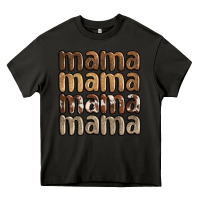 Asphalt faux sequins mama Heavy Core Tee - JahusDesignShop