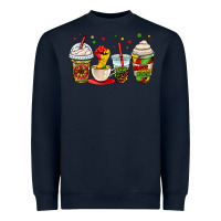Navy juneteenth bhm coffee cups Heavyweight Sweatshirt - OliviaCreatesArt