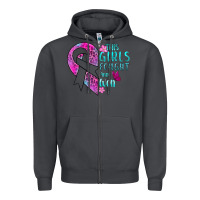 Smoke This Girls Fought and Won Cancer Zipper Hoodie - BundleAndBundleShop