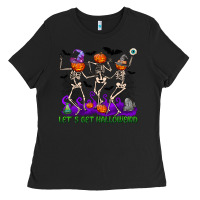 Black let s get halloweird Ladies Tee - NancyCooperArtShop