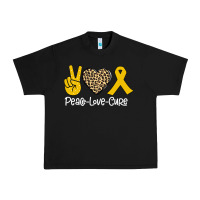 Black Peace Love Cure Urban Heavy Tee - Bettercallsaul