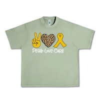 Oil Green Peace Love Cure Urban Heavy Tee - Bettercallsaul